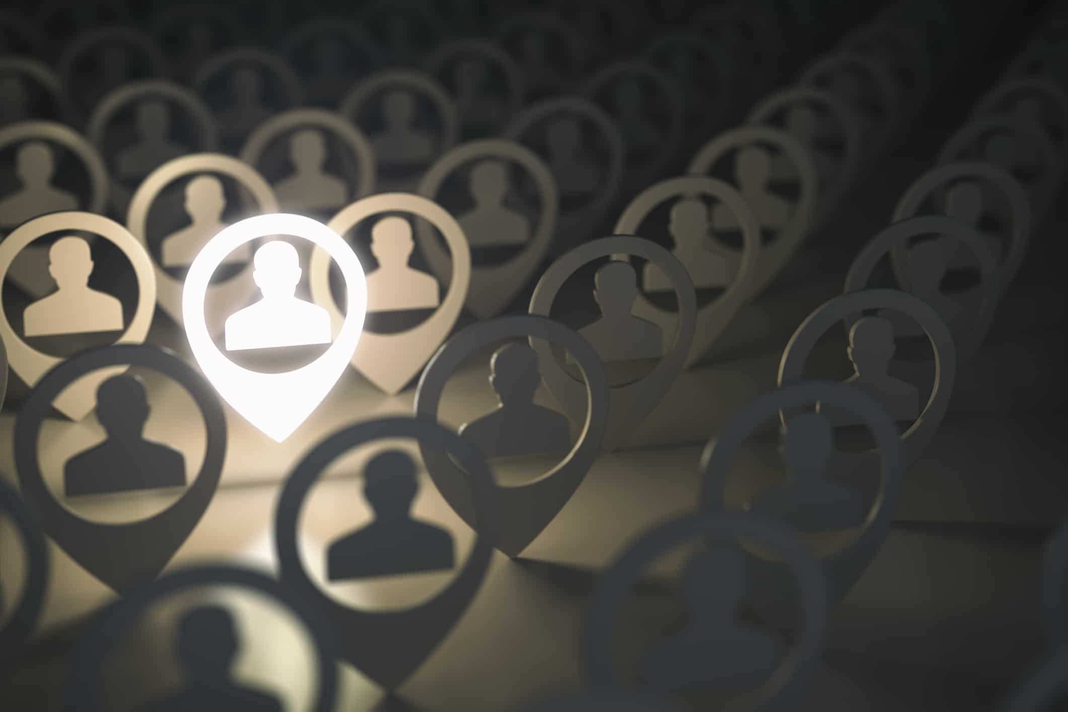 Social Media Network Searching For Professional Stuff Employment Concept.