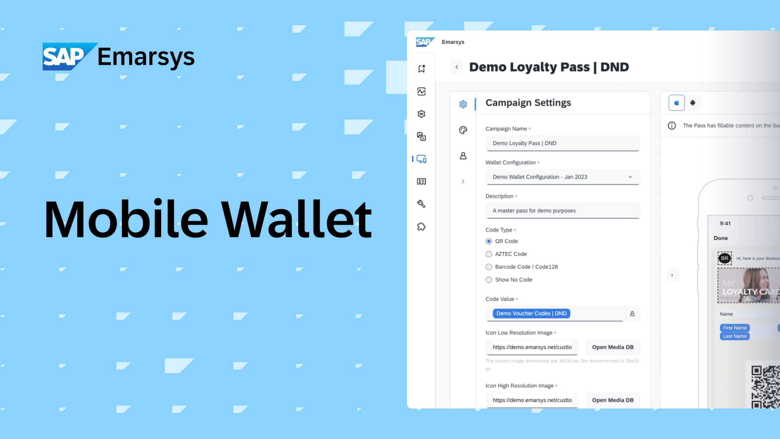 Ema Emarsys Capabilities Mobile Wallet Youtube Thumbnail 1280x720px