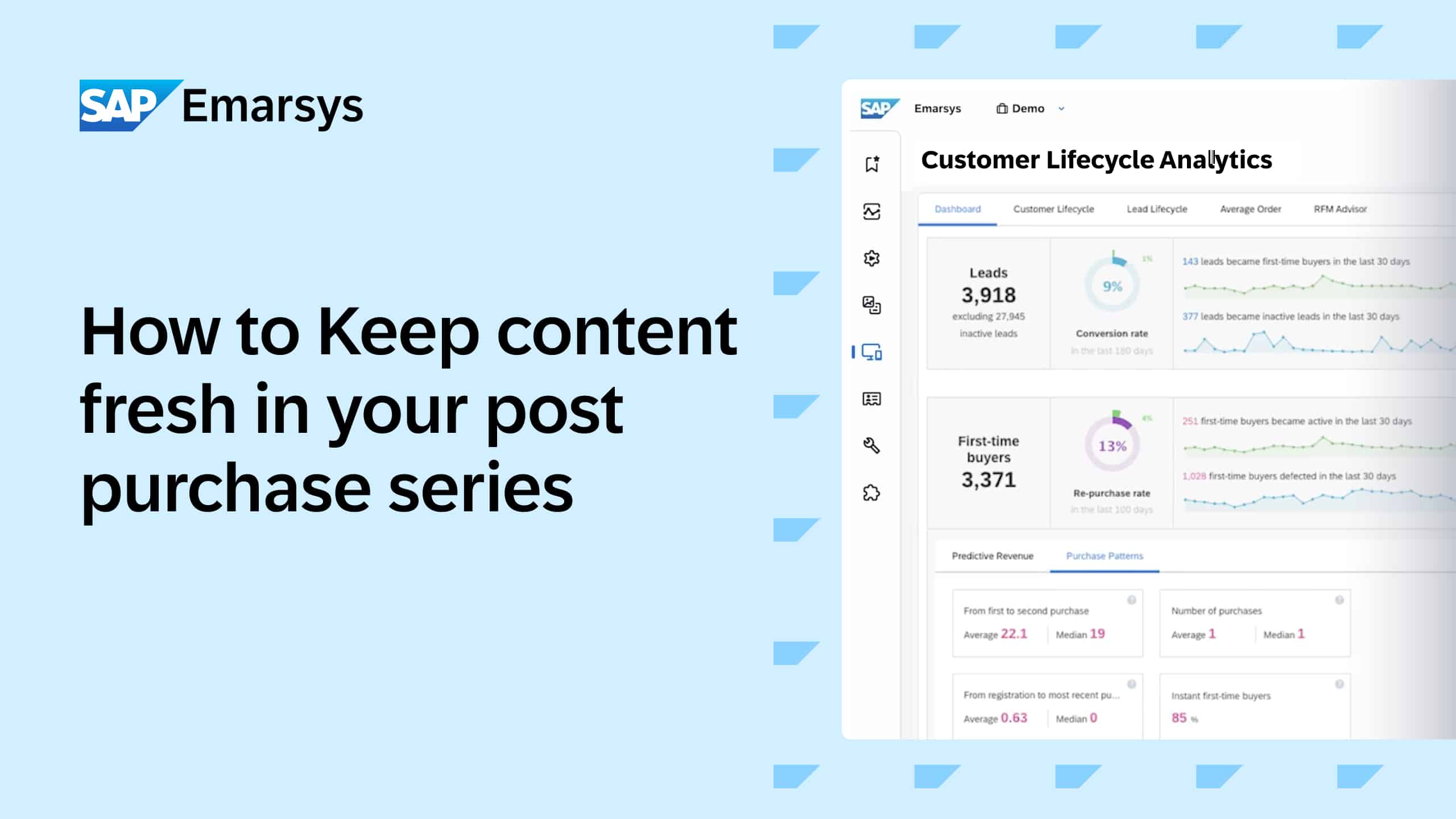 Ema Emarsys Usecase How To Keep Content Fresh In Your Post Purchase Series Producthub Thumbnail 1280x720px